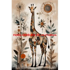 Látkový panel kolekce AFRICKÁ ZVÍŘATA  602-406