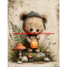 Látkový panel  602-55