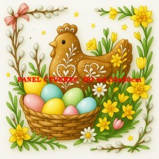 Látkový panel kolekce VELIKONOČNÍ PERNÍČKY  603-110