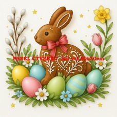 Látkový panel kolekce VELIKONOČNÍ PERNÍČKY  603-112