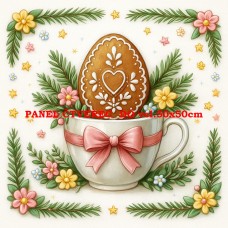 Látkový panel kolekce VELIKONOČNÍ PERNÍČKY  603-114
