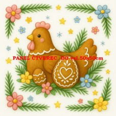 Látkový panel kolekce VELIKONOČNÍ PERNÍČKY  603-118