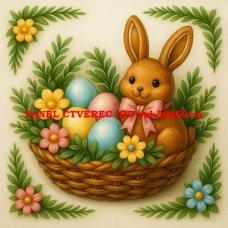 Látkový panel kolekce VELIKONOČNÍ PERNÍČKY 603-123 Látkový panel kolekce VELIKONOČNÍ PERNÍČKY 603-123