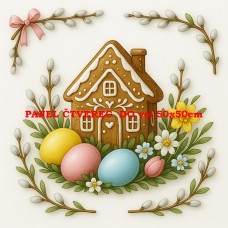 Látkový panel kolekce VELIKONOČNÍ PERNÍČKY  603-135