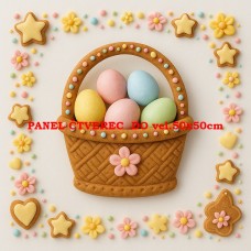 Látkový panel kolekce VELIKONOČNÍ PERNÍČKY  603-138