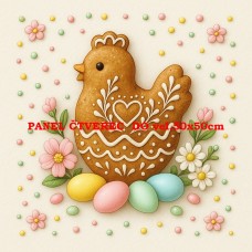 Látkový panel kolekce VELIKONOČNÍ PERNÍČKY  603-140