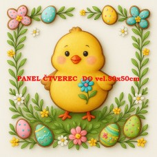 Látkový panel kolekce VELIKONOČNÍ PERNÍČKY  603-154
