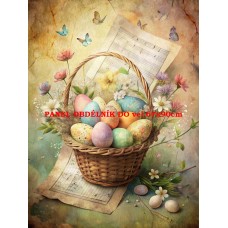 Látkový panel kolekce VELIKONOCE  604-197