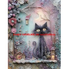 Látkový panel  kolekce  PASTELOVÝ SVĚT 605-10