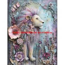 Látkový panel  kolekce  PASTELOVÝ SVĚT 605-100