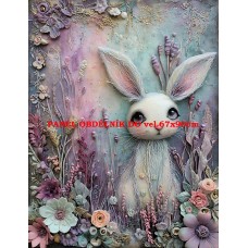 Látkový panel  kolekce  PASTELOVÝ SVĚT 605-107