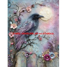 Látkový panel  kolekce  PASTELOVÝ SVĚT 605-109