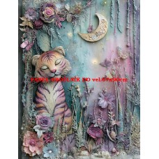 Látkový panel  kolekce  PASTELOVÝ SVĚT 605-115