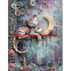 Látkový panel  kolekce  PASTELOVÝ SVĚT 605-116