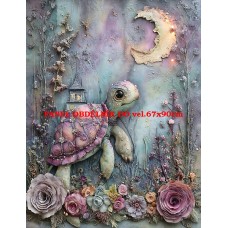 Látkový panel  kolekce  PASTELOVÝ SVĚT 605-120