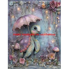 Látkový panel  kolekce  PASTELOVÝ SVĚT 605-121