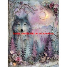 Látkový panel  kolekce  PASTELOVÝ SVĚT 605-123