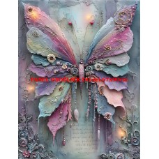 Látkový panel  kolekce  PASTELOVÝ SVĚT 605-128