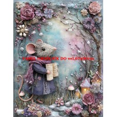 Látkový panel  kolekce  PASTELOVÝ SVĚT 605-135