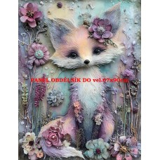 Látkový panel  kolekce  PASTELOVÝ SVĚT 605-14