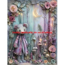 Látkový panel  kolekce  PASTELOVÝ SVĚT 605-143