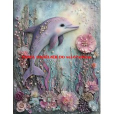 Látkový panel kolekce PASTELOVÝ SVĚT 605-146 Látkový panel kolekce PASTELOVÝ SVĚT 605-146