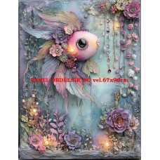 Látkový panel kolekce PASTELOVÝ SVĚT 605-150 Látkový panel kolekce PASTELOVÝ SVĚT 605-150