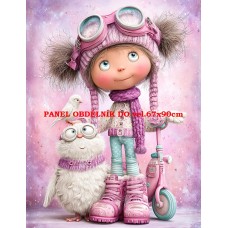 Látkový panel kolekce PASTELOVÝ SVĚT 605-151 Látkový panel kolekce PASTELOVÝ SVĚT 605-151