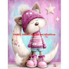 Látkový panel kolekce PASTELOVÝ SVĚT 605-154 Látkový panel kolekce PASTELOVÝ SVĚT 605-154