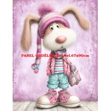 Látkový panel kolekce PASTELOVÝ SVĚT 605-156 Látkový panel kolekce PASTELOVÝ SVĚT 605-156