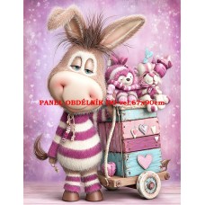 Látkový panel kolekce PASTELOVÝ SVĚT 605-158 Látkový panel kolekce PASTELOVÝ SVĚT 605-158