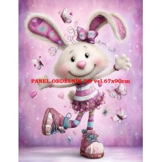 Látkový panel  kolekce  PASTELOVÝ SVĚT 605-175