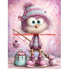 Látkový panel  kolekce  PASTELOVÝ SVĚT 605-177