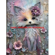 Látkový panel  kolekce  PASTELOVÝ SVĚT 605-18