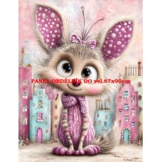 Látkový panel  kolekce  PASTELOVÝ SVĚT 605-180