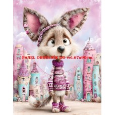 Látkový panel  kolekce  PASTELOVÝ SVĚT 605-181