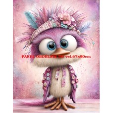 Látkový panel  kolekce  PASTELOVÝ SVĚT 605-183