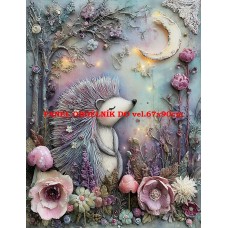 Látkový panel  kolekce  PASTELOVÝ SVĚT 605-19