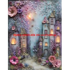 Látkový panel  kolekce  PASTELOVÝ SVĚT 605-20