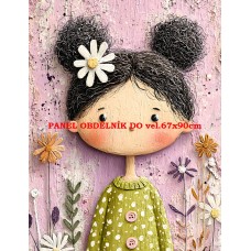 Látkový panel  kolekce  PASTELOVÝ SVĚT 605-201