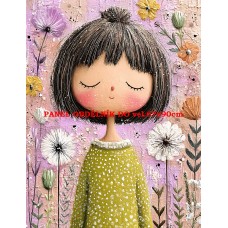 Látkový panel  kolekce  PASTELOVÝ SVĚT 605-202