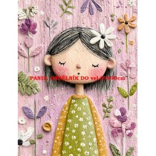 Látkový panel  kolekce  PASTELOVÝ SVĚT 605-205