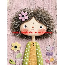 Látkový panel  kolekce  PASTELOVÝ SVĚT 605-207