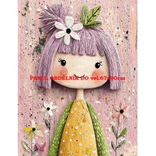 Látkový panel  kolekce  PASTELOVÝ SVĚT 605-208