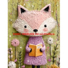 Látkový panel  kolekce  PASTELOVÝ SVĚT 605-217