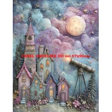 Látkový panel  kolekce  PASTELOVÝ SVĚT 605-22