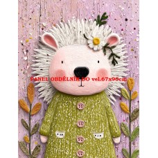 Látkový panel  kolekce  PASTELOVÝ SVĚT 605-220