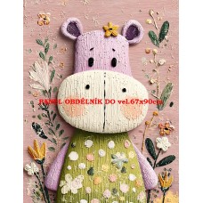 Látkový panel  kolekce  PASTELOVÝ SVĚT 605-234