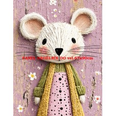 Látkový panel  kolekce  PASTELOVÝ SVĚT 605-235