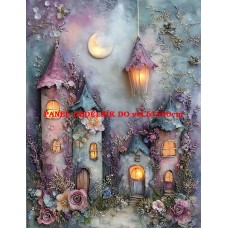 Látkový panel  kolekce  PASTELOVÝ SVĚT 605-24